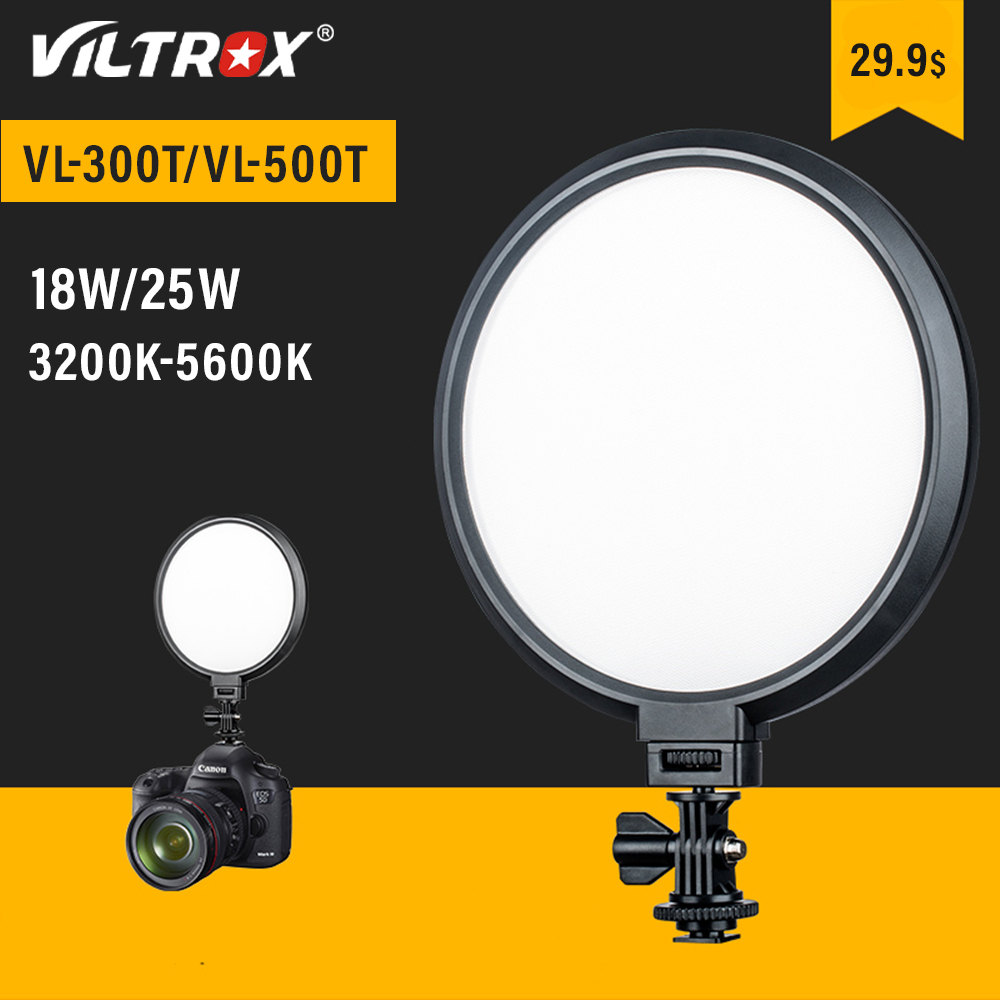 Photography Lighting Description - Viltrox VL-300T 18W 25W Camera LED