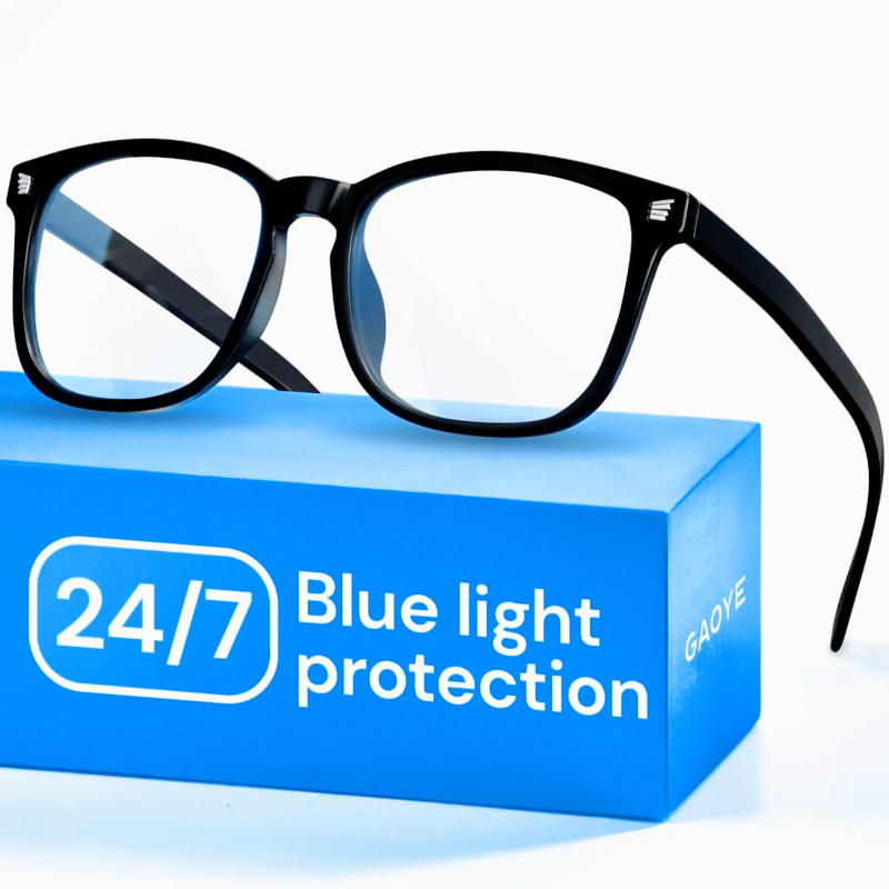 Black Blue Light Glasses for C - Photography Lighting Game ulasan dan harga