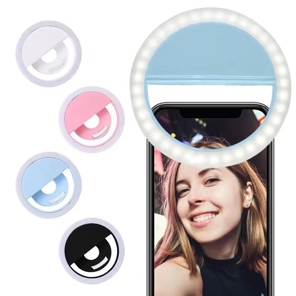 Clip On Selfie Ring Light Rech - Photography Lighting Game ulasan dan harga