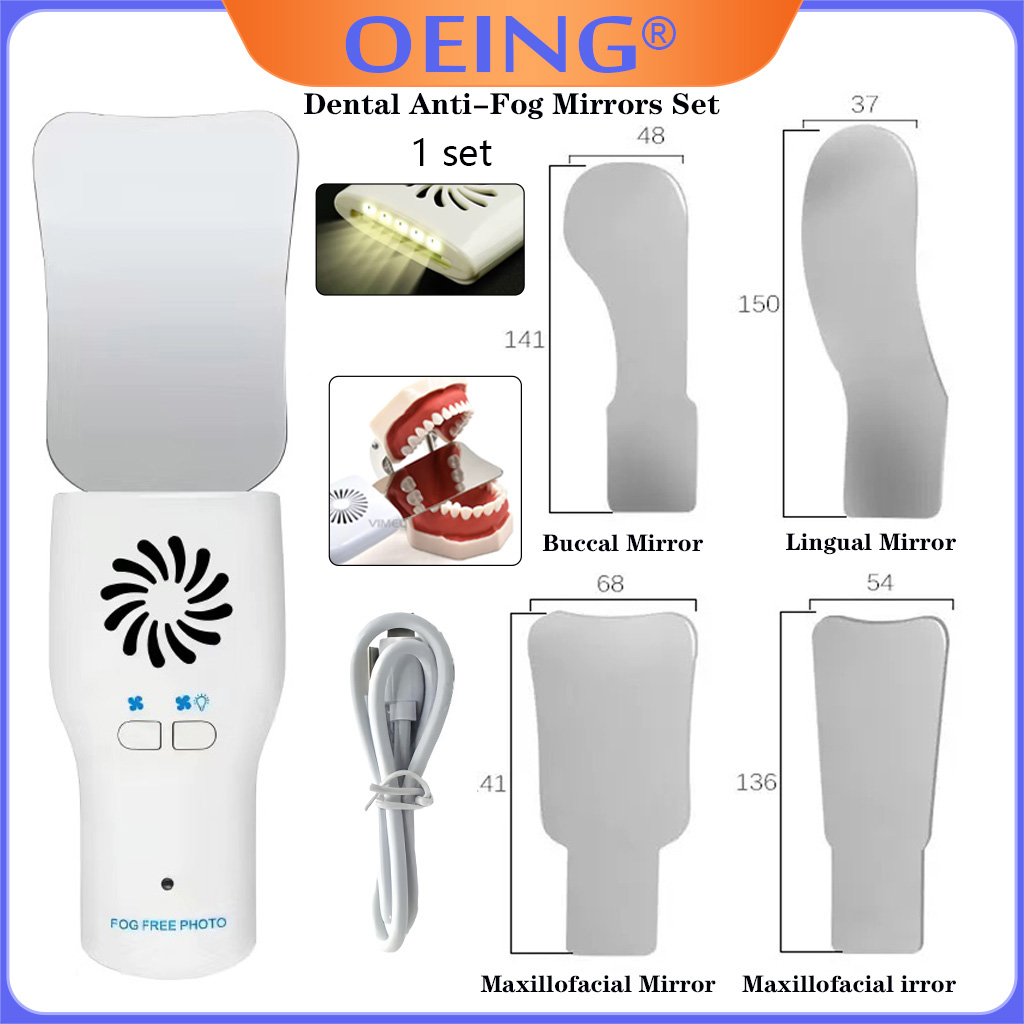 AG Dental Anti-Fog Mirrors Set - Photography Lighting Game ulasan dan harga