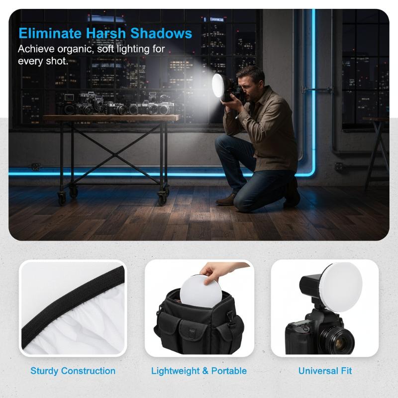 Soft Light Cloth Cover 180mm I - Photography Lighting Meter ulasan dan harga