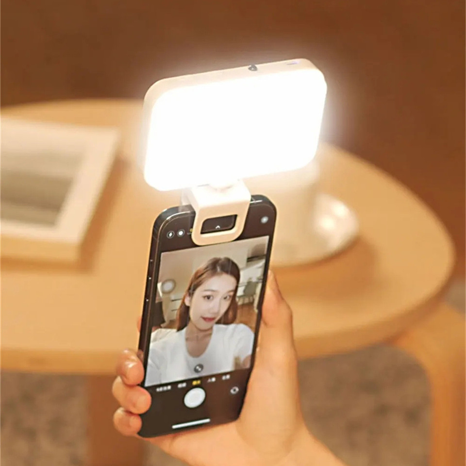 Pocket LED Selfie Light For IP - Photography Mobile Lighting ulasan dan harga