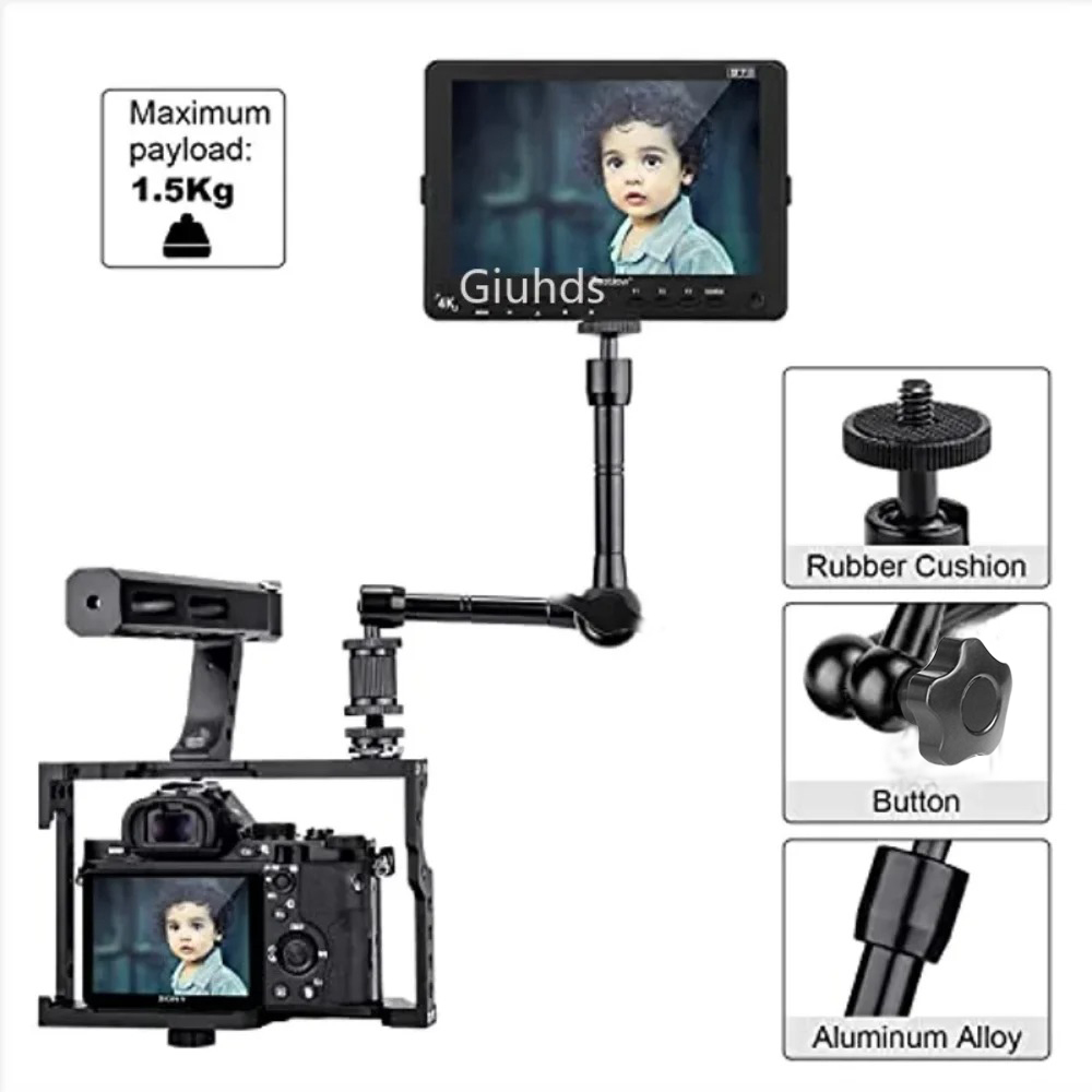 7 inch or 11 inch Articulating - Photography Lighting Description ulasan dan harga
